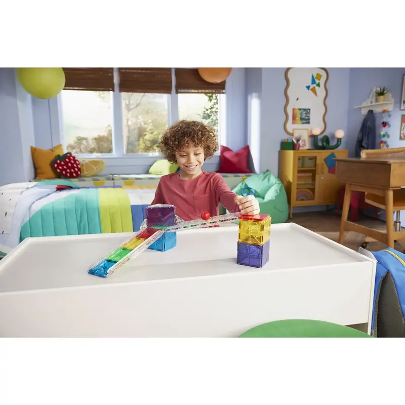 Magna-Tiles® Small Rail Racer 33 Pcs 2