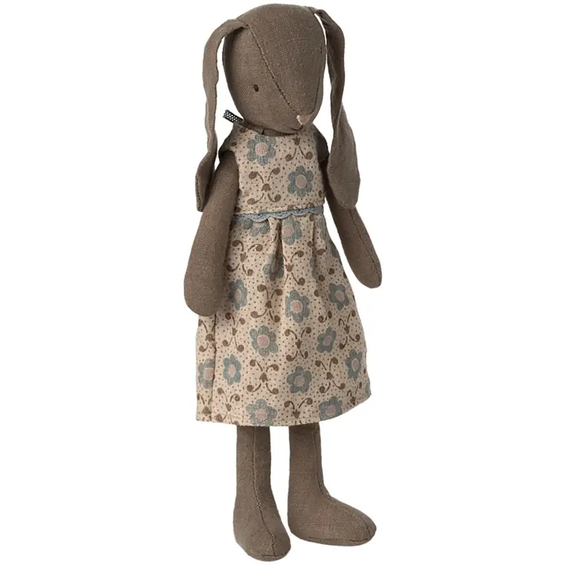 Maileg Kanin Size 2, Brown - Kjole 1