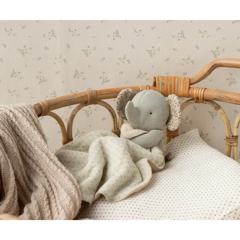 Maileg Lullaby Friends, Elefant, Mini, Grå 2