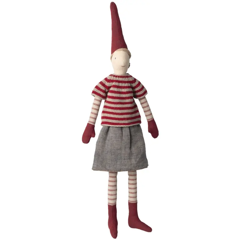 Maileg Pixy, Størrelse 3 - Pige - Nederdel Og Strikket Sweater 1
