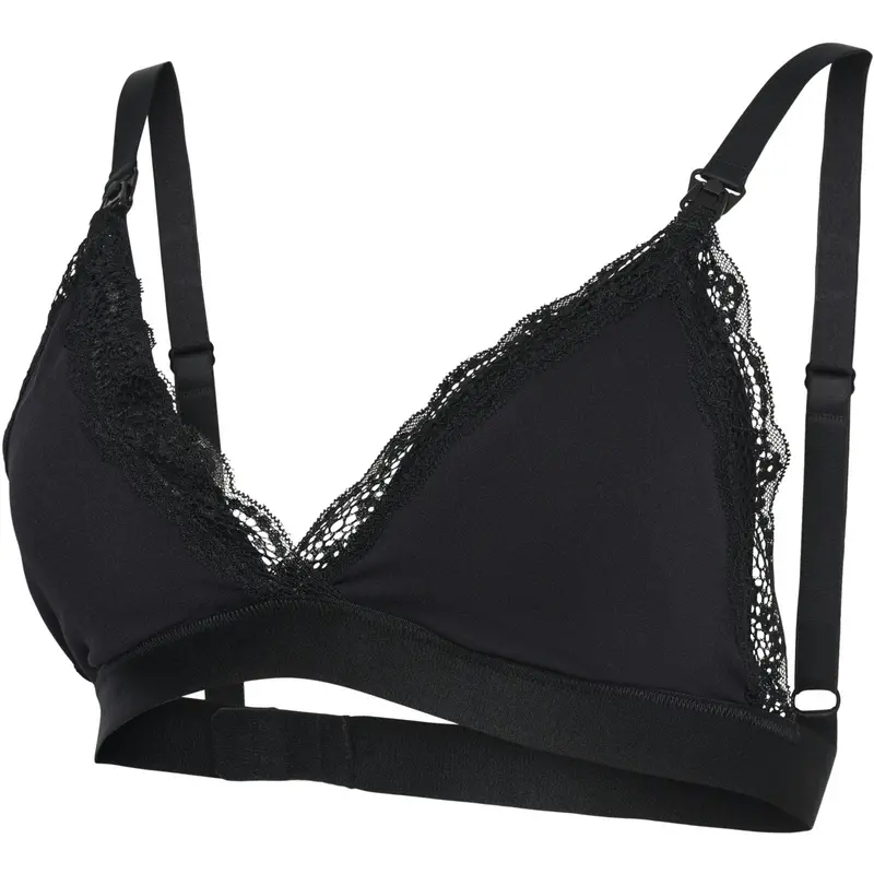 Mama;Licious Black Mlreece Feed Me Bra 2F 1