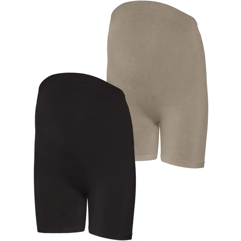 Mama;Licious Silver Mink Black Mlamiya New Hotpants 2-Pak Noos 1