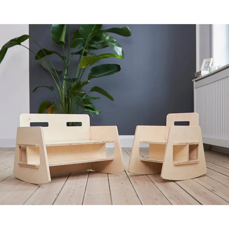 Manis-H Naturtræ Flip Vip Stol 1