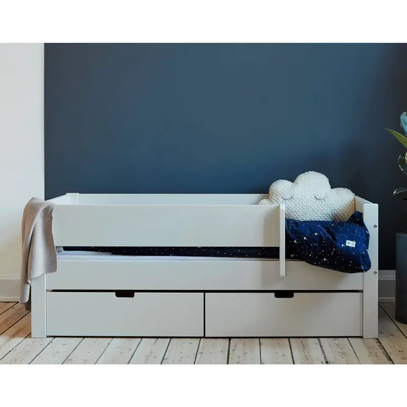 Manis-H White Huxie Juniorseng Med Sengehest - 160Cm 1