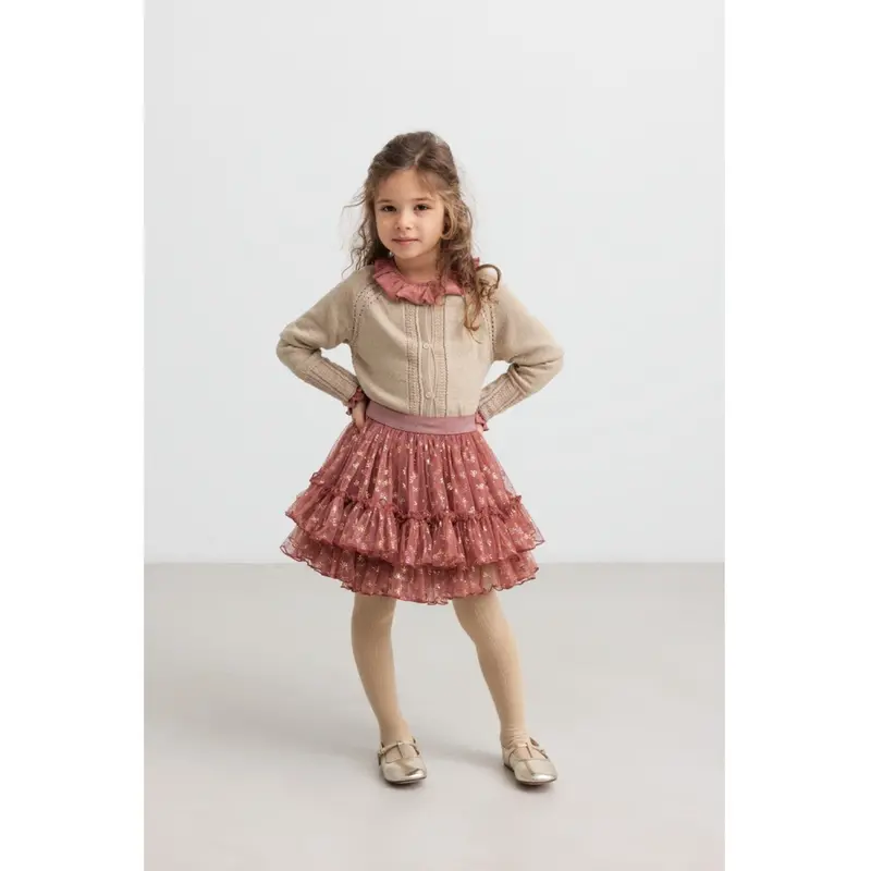 Marmar Ballerina Glitter Bow Dancer Tutu Nederdel 3