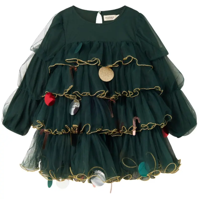 Marmar Ballerina Glitter Dark Leaf December Kjole 1