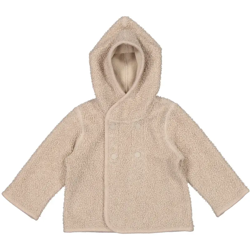 Marmar Bonded Teddy Oyster Grey Jojoa Jakke 1