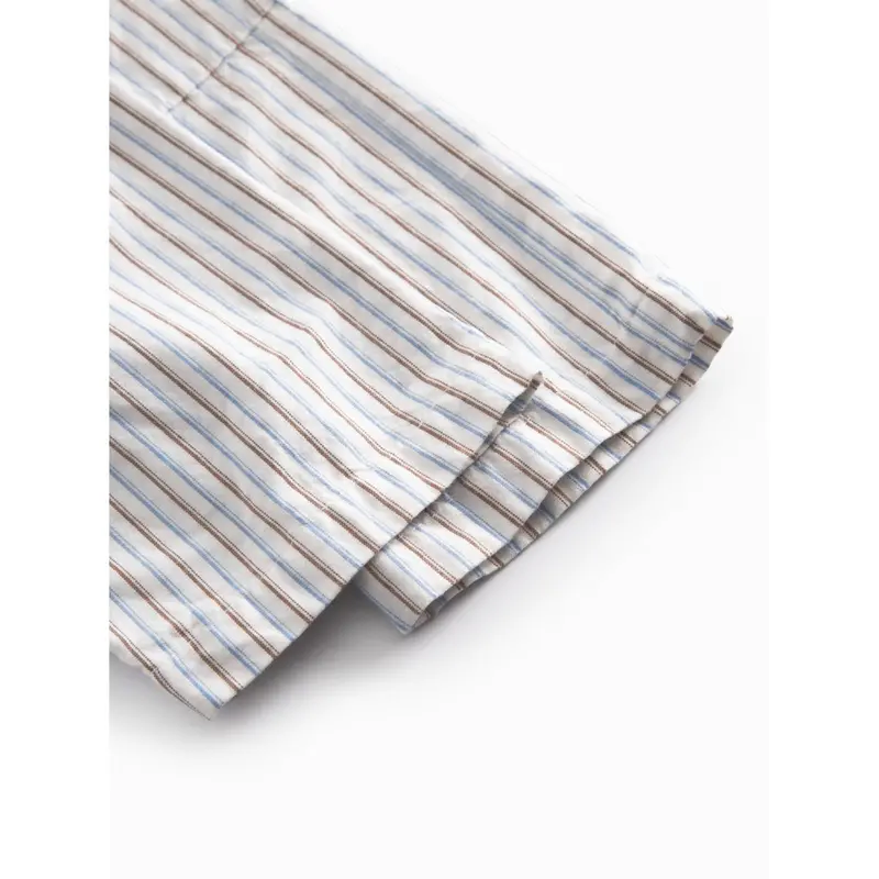 Marmar Cotton Blue Iris Stripe Panto Bukser 4
