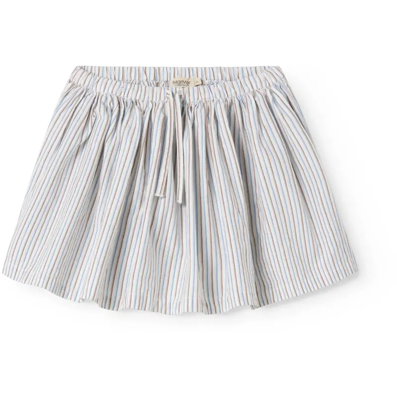 Marmar Cotton Blue Iris Stripe Sana Nederdel 1