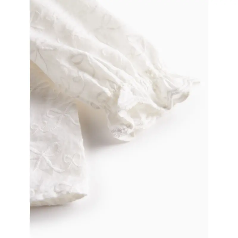 Marmar Cotton Bow White Tonello Bluse 6