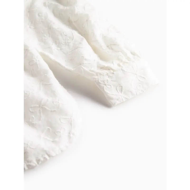 Marmar Cotton Bow White Trissa Bluse 5