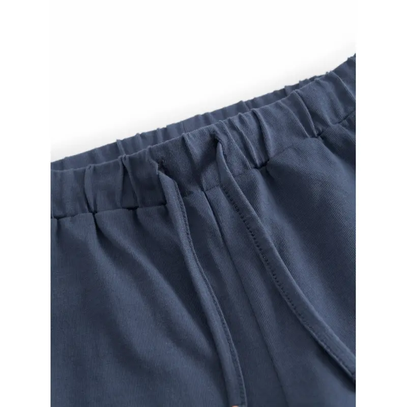 Marmar Cotton Jersey Vintage Blue Paulo Shorts 3