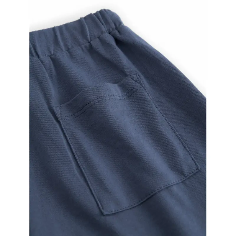 Marmar Cotton Jersey Vintage Blue Paulo Shorts 4