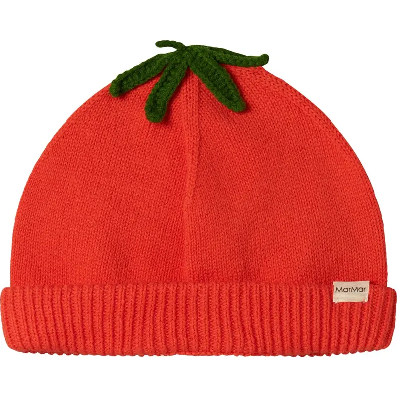 Marmar Cotton Knit Plain Tomato Atlas Tomato Hue 1