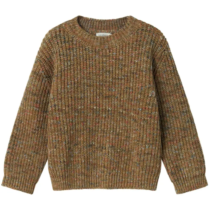 Marmar Cotton Knit Spacedye Dark Bronze Space Teno Strik 1