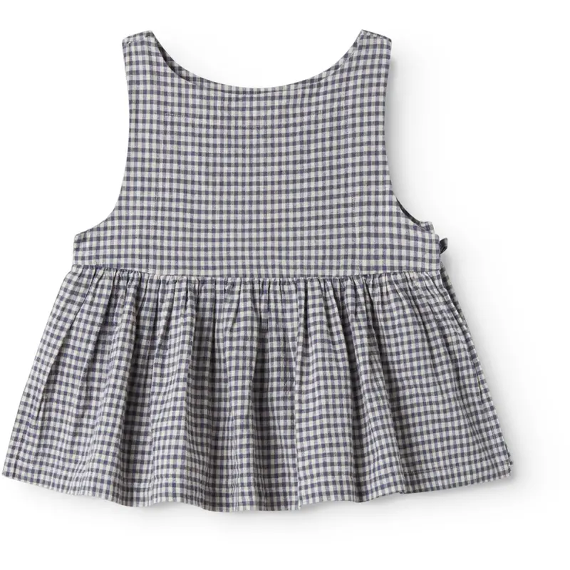 Marmar Cotton Linen Marine Check Tarame Top 5