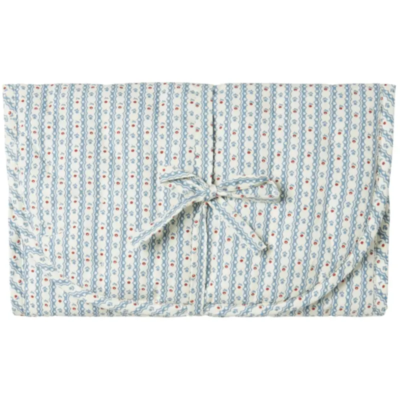 Marmar Cotton Percale Home Floral Stripe Pusleunderlag 1