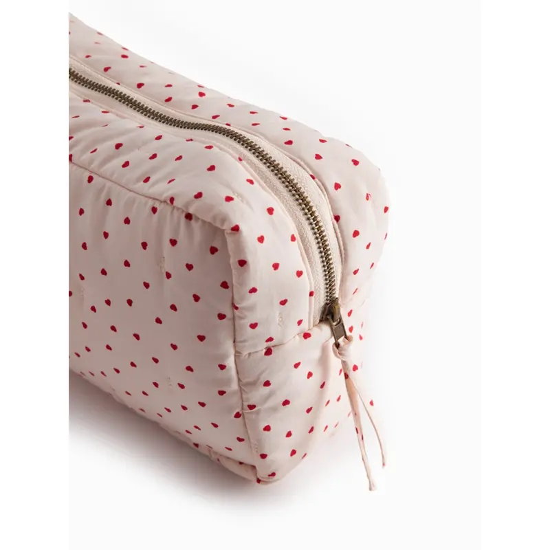 Marmar Cotton Percale Home Happy Hearts Toilettaske 2