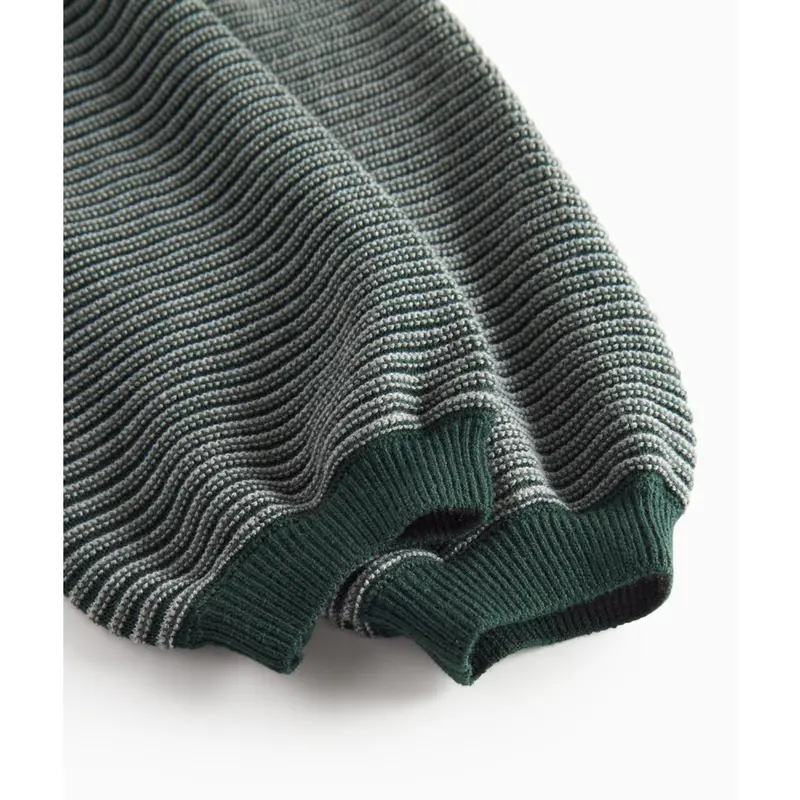 Marmar Cotton Rayon Knit Stripe Dark Leaf Stripe Perrin Bukser 4