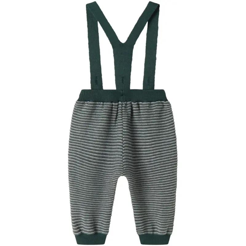 Marmar Cotton Rayon Knit Stripe Dark Leaf Stripe Perrin Bukser 5