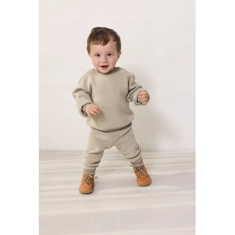 Marmar Cotton Stripe Knit Vanilla Stripe Torin B Knitwear 2
