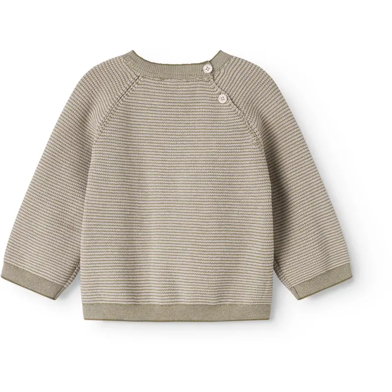Marmar Cotton Stripe Knit Vanilla Stripe Torin B Knitwear 5