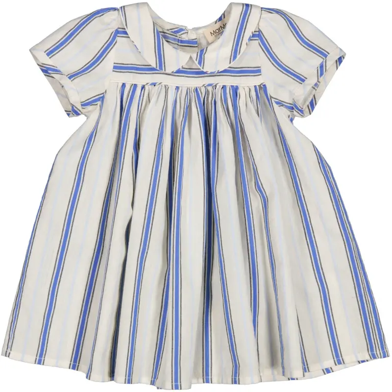Marmar Cotton Stripes Chambray Stripe Dulla Kjole 1