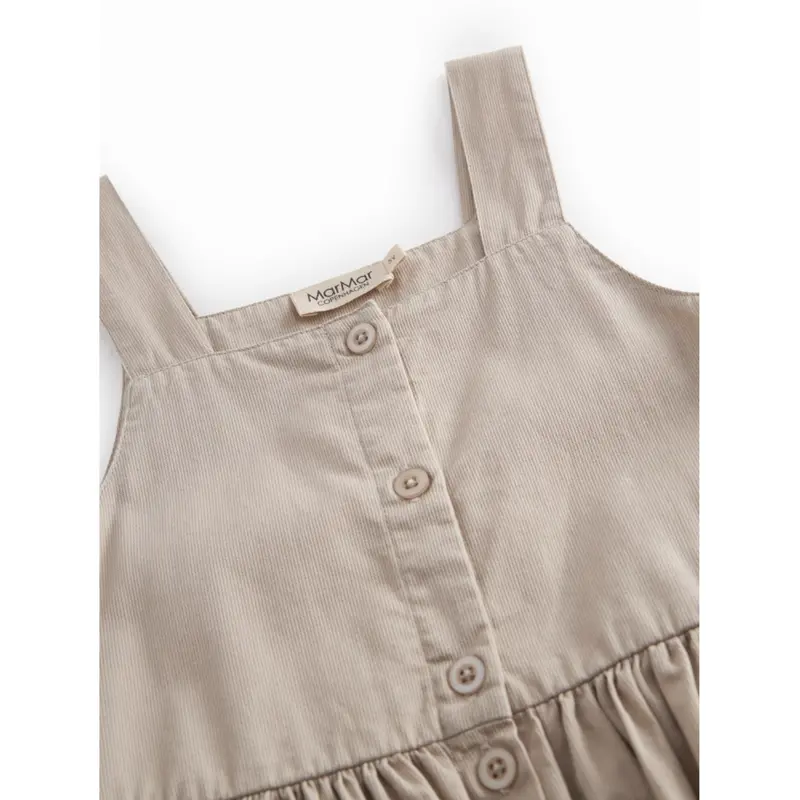 Marmar Cotton Texture Mercury Grey Daxo Kjole 3