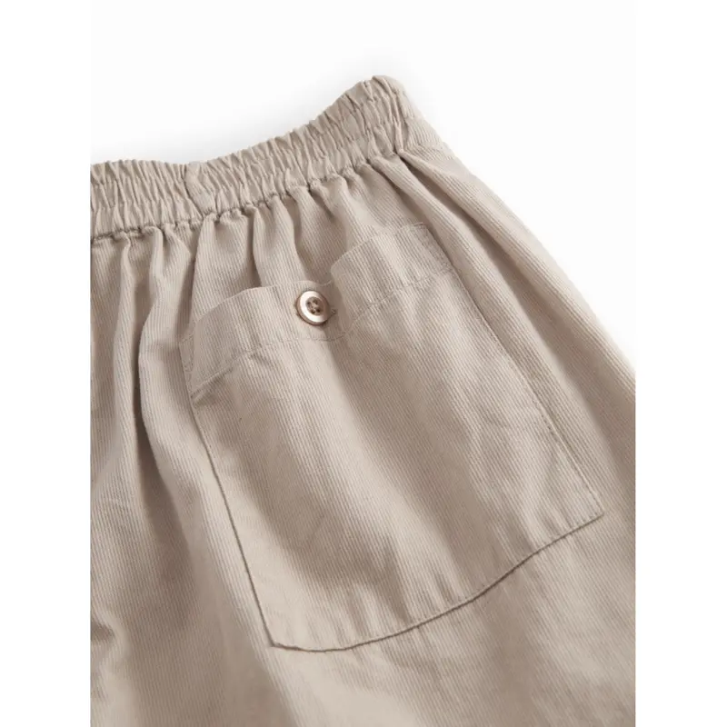 Marmar Cotton Texture Mercury Grey Plano Bukser 5