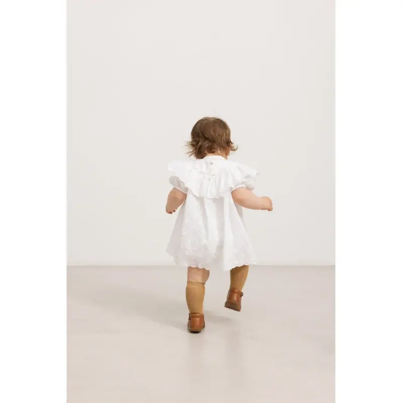 Marmar Dobby Dots Gentle White Delsa B Kjole 3