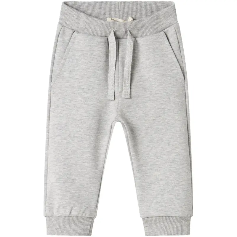 Marmar Double Jersey Light Grey Melange Pelon B Bukser 1