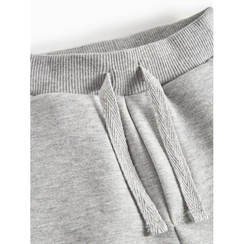 Marmar Double Jersey Light Grey Melange Pelon B Bukser 3