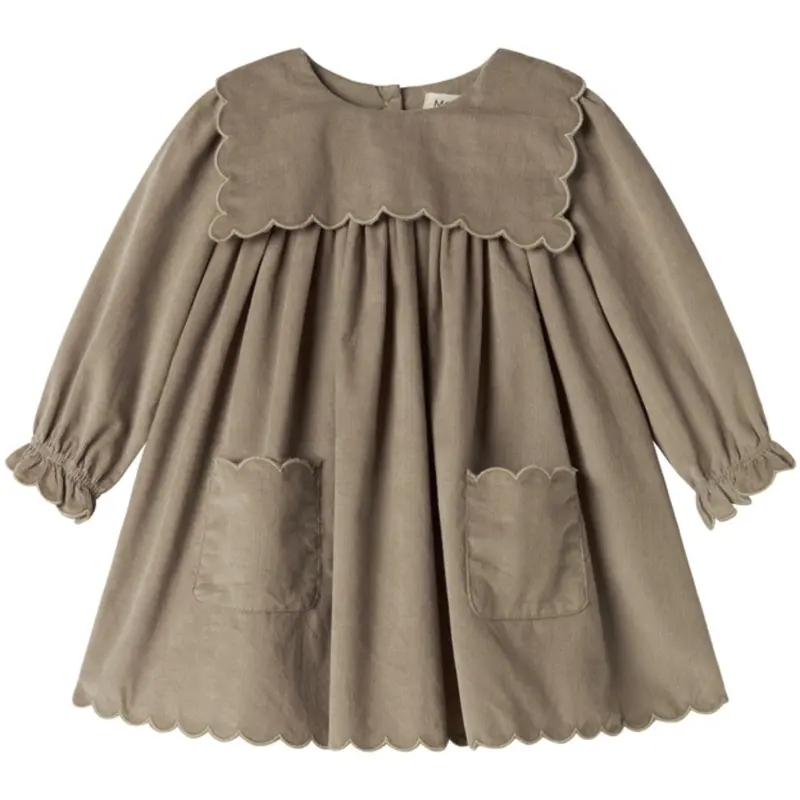 Marmar Fine Cord Mud Dulle Kjole 1
