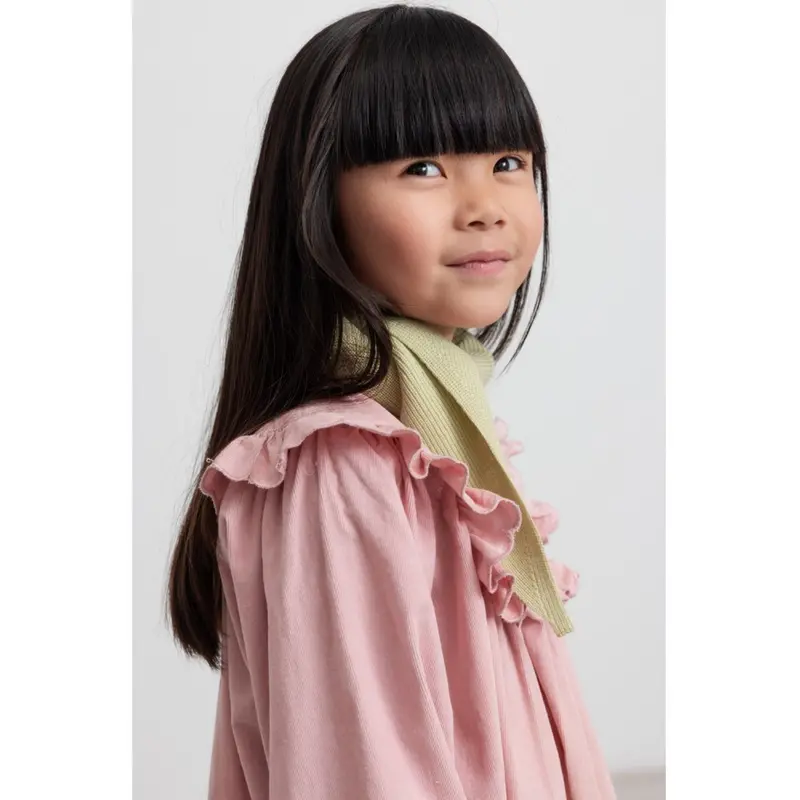 Marmar Fine Cord Soft Berry Delina Ls Kjole 3