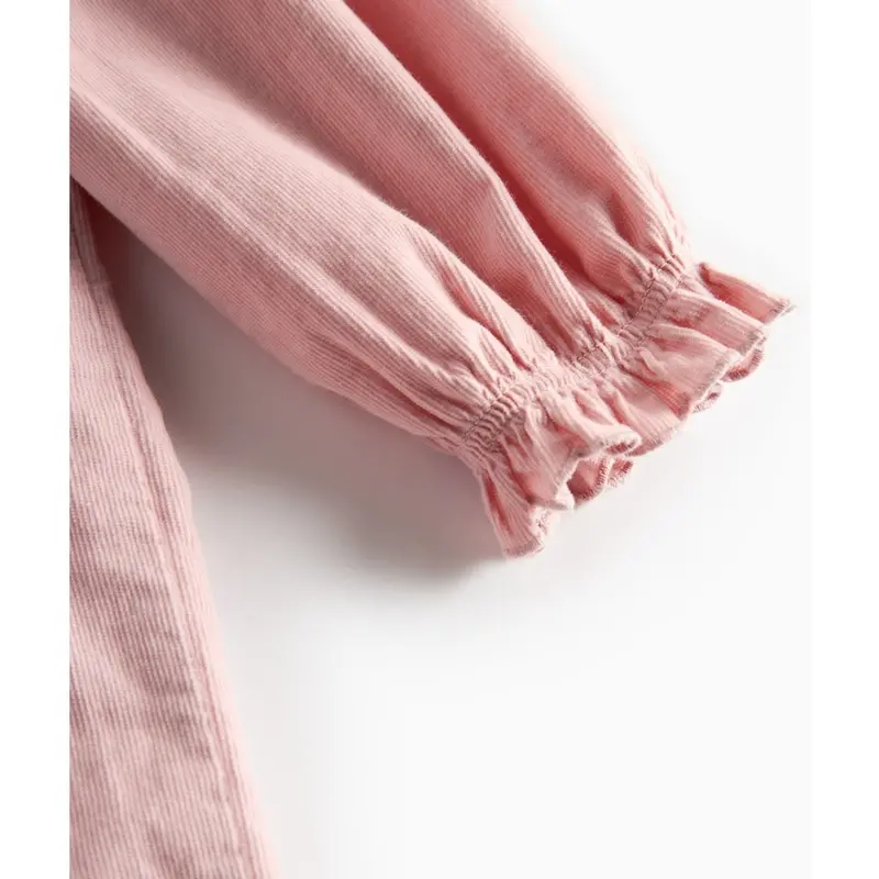 Marmar Fine Cord Soft Berry Delina Ls Kjole 5
