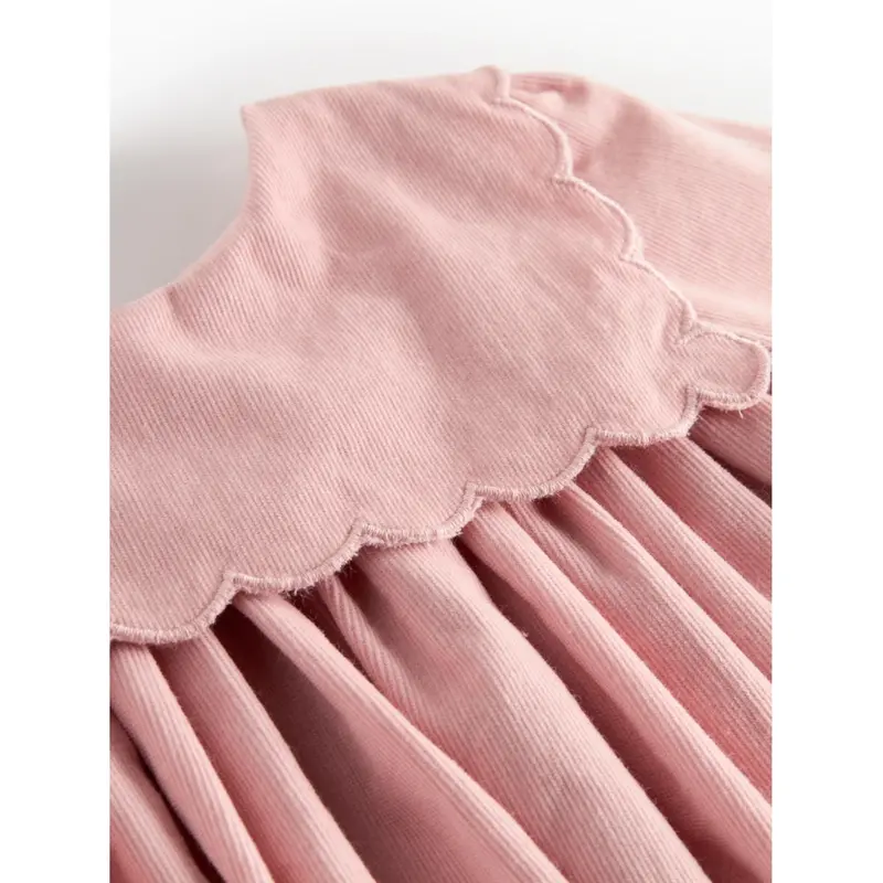 Marmar Fine Cord Soft Berry Dulle Kjole 3
