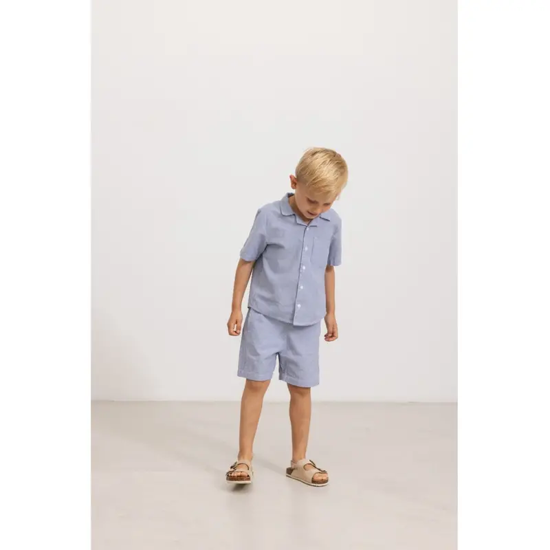 Marmar Fine Cotton Navy Stripe Pal Shorts 2