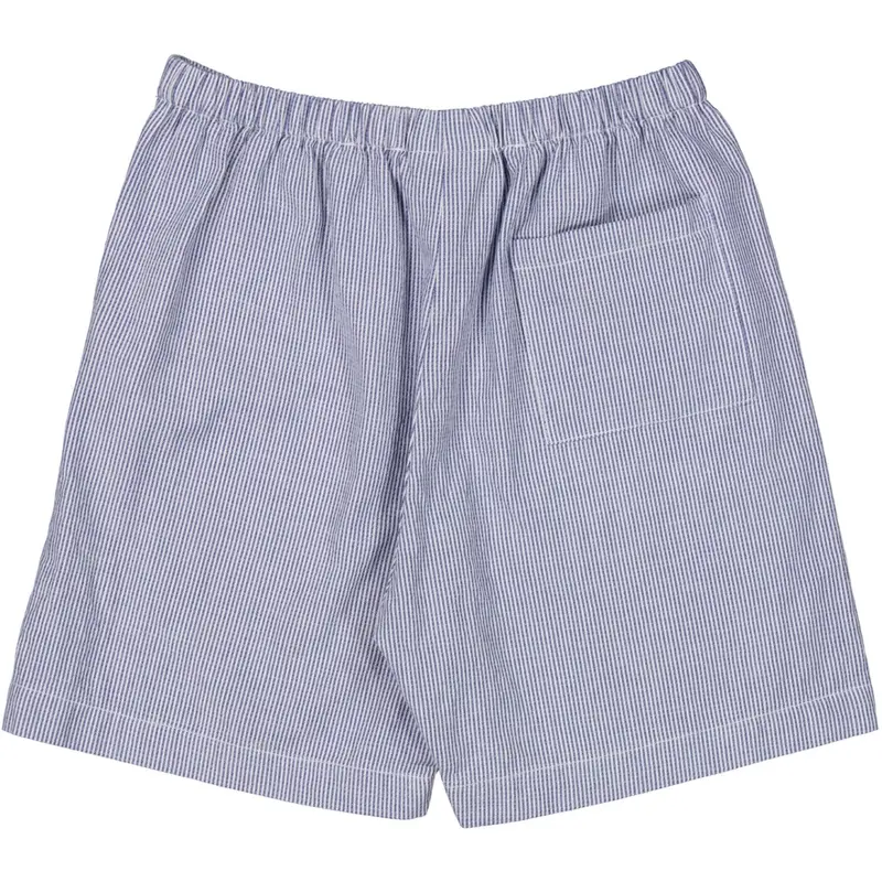 Marmar Fine Cotton Navy Stripe Pal Shorts 3