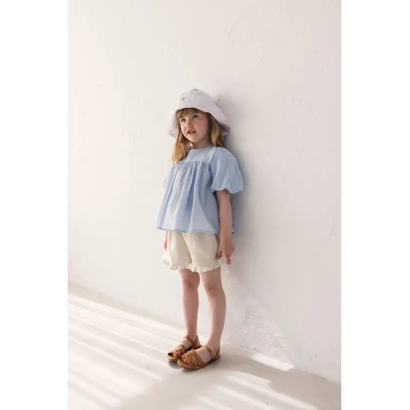 Marmar Fine Dobby Windy Blue Tuky T-Shirt 2
