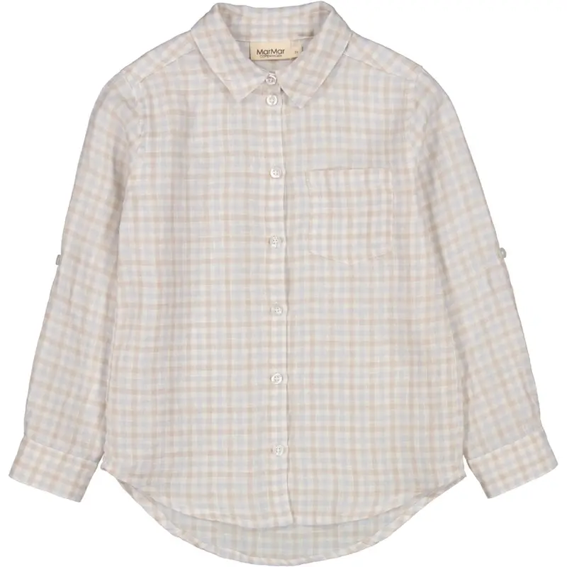 Marmar Fine Linen Summer Check Tommy Skjorte 1