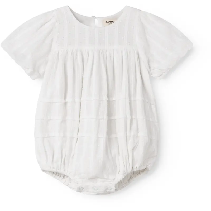 Marmar Gauze White Ritona Romper 1