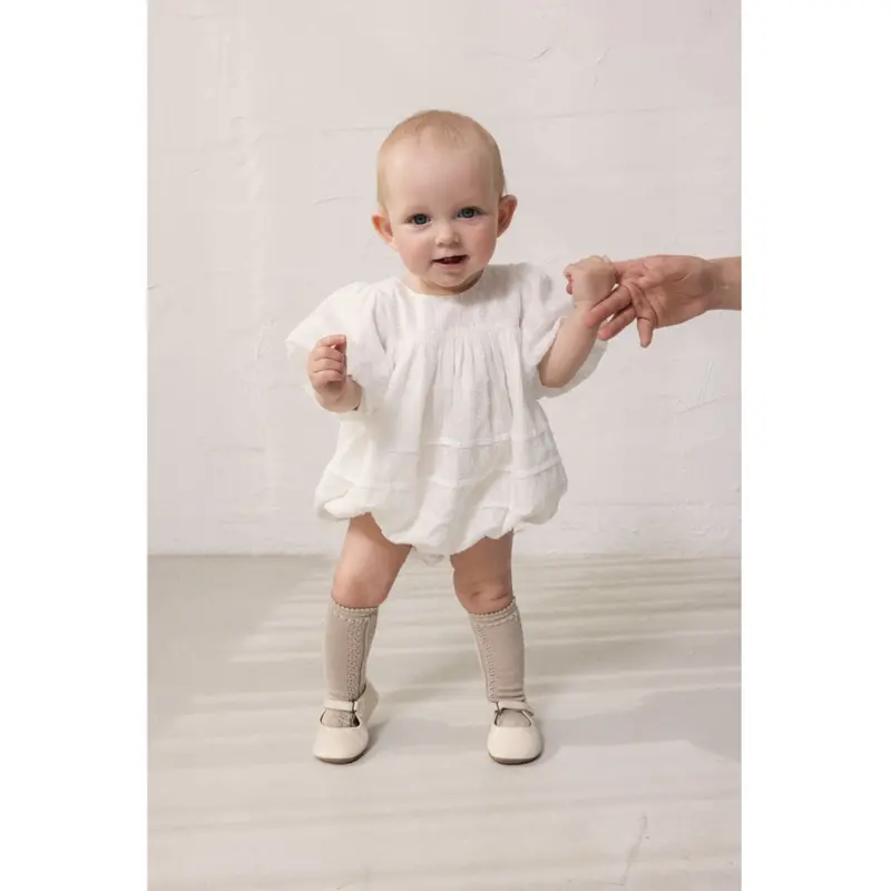 Marmar Gauze White Ritona Romper 2