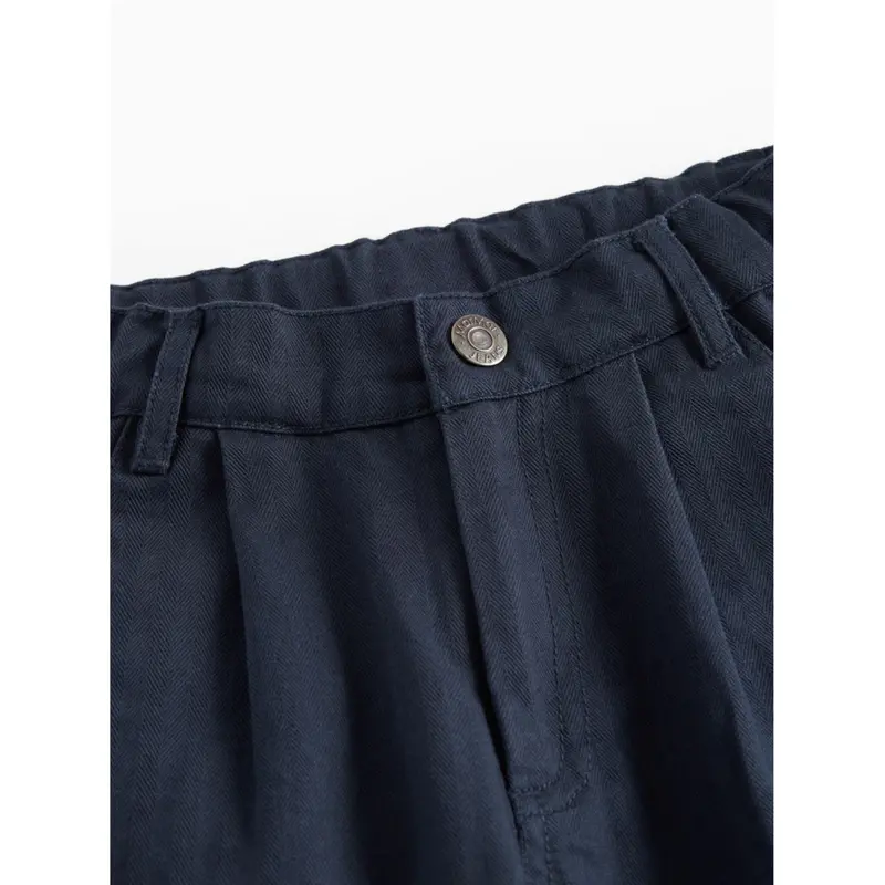 Marmar Herringbone Twill Pilot Navy Piper Bukser 3