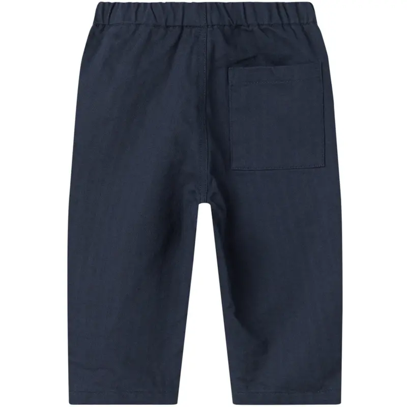 Marmar Herringbone Twill Pilot Navy Polle Bukser 5