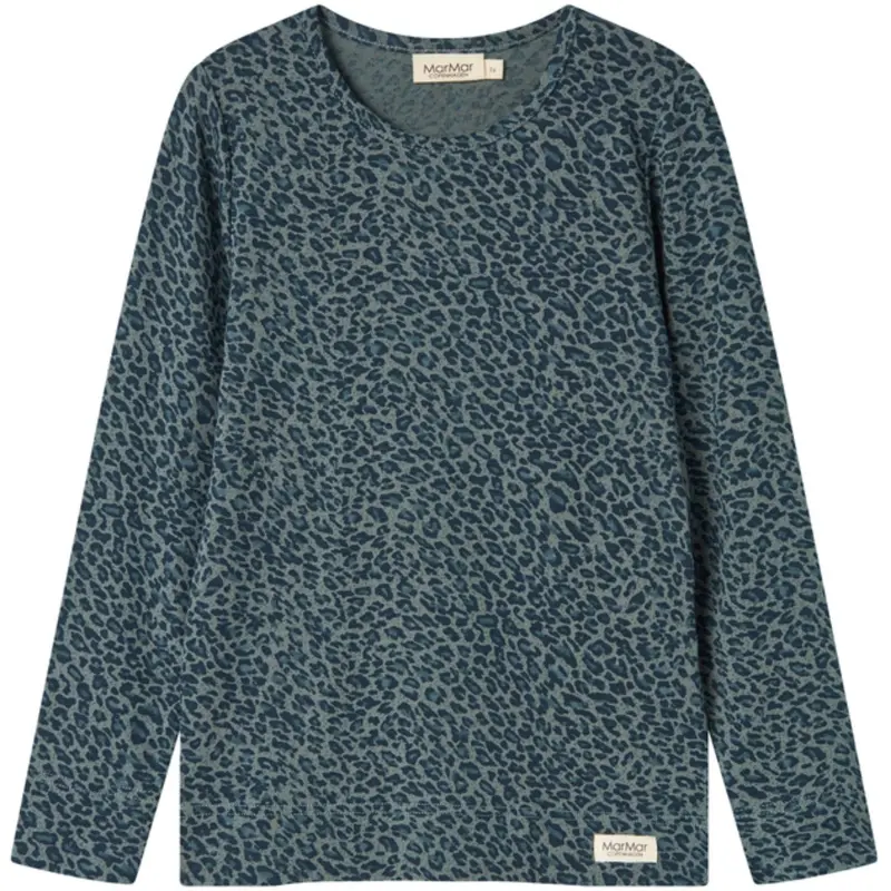 Marmar Leopard Dusty Green Leo Leo Bluse 1