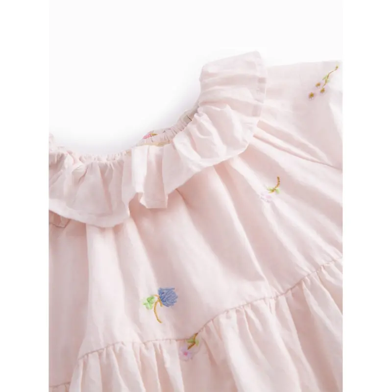 Marmar Light Cotton Summer Embroidery Dalino Kjole 3