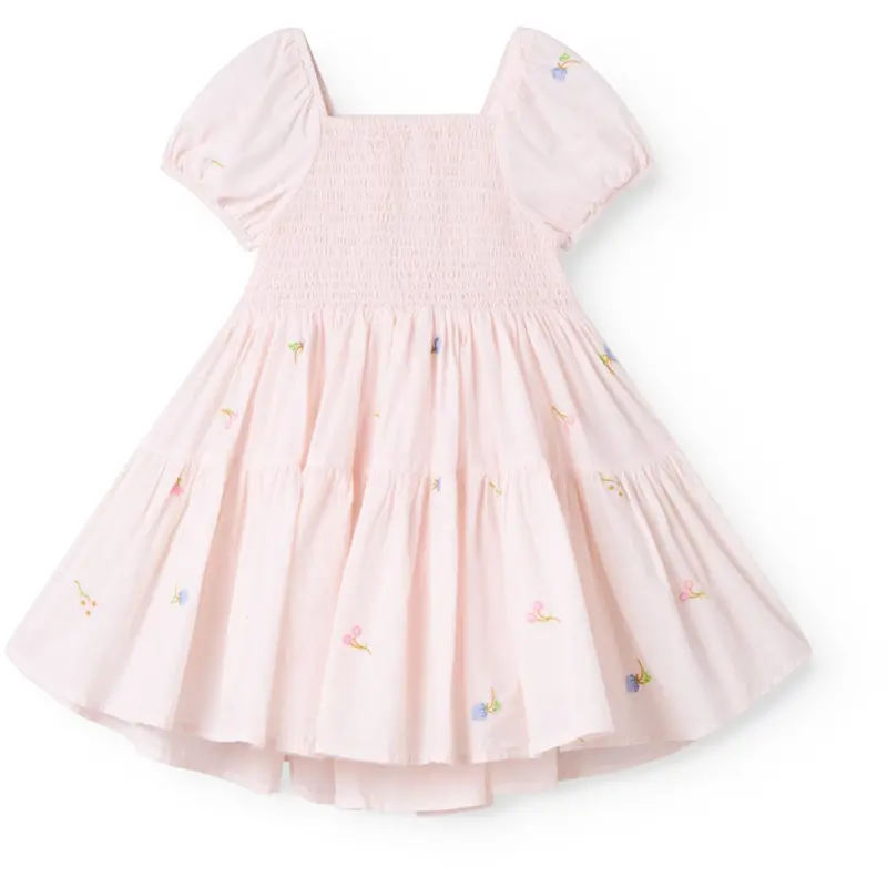 Marmar Light Cotton Summer Embroidery Dyman Kjole 1