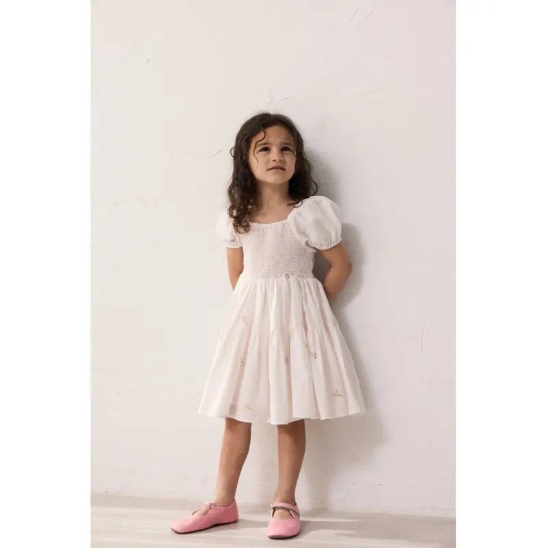 Marmar Light Cotton Summer Embroidery Dyman Kjole 2