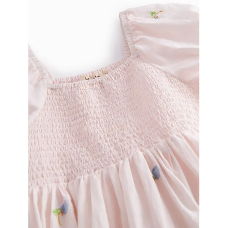 Marmar Light Cotton Summer Embroidery Dyman Kjole 3