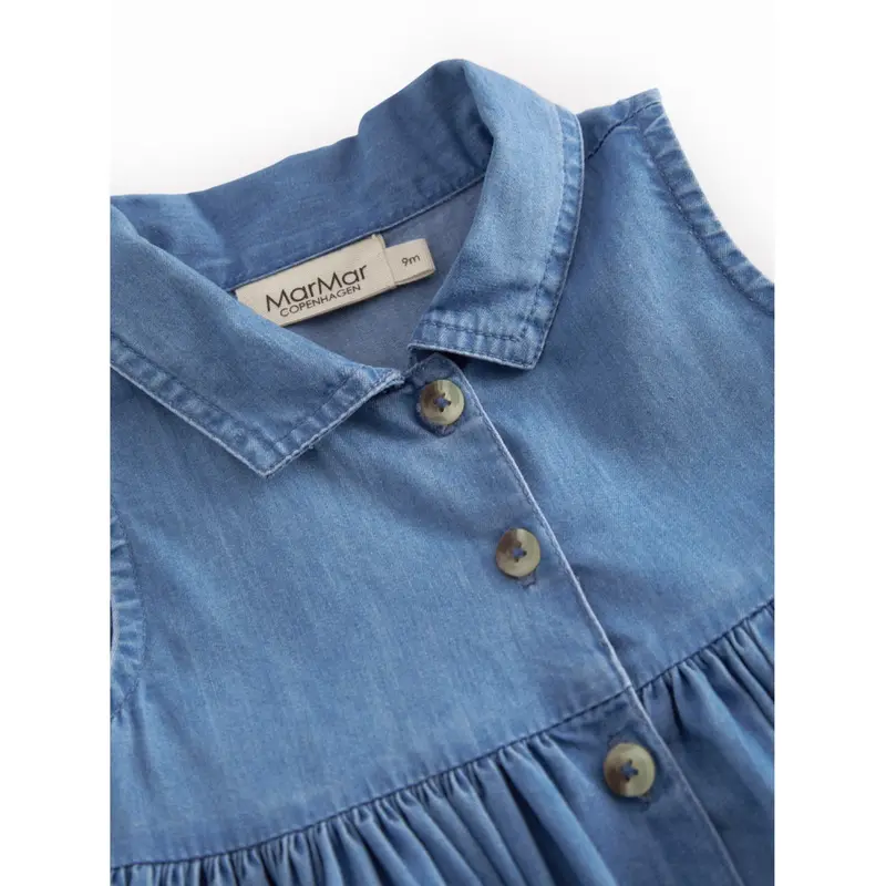 Marmar Light Denim Blue Denim Danal Kjole 3